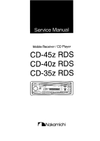 Nakamichi CD-35z-RDS-CD-40z-RDS-CD-45z-RDS-Service-Manual